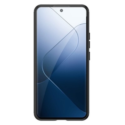 Xiaomi 14 Pro „Carbon“ cieta silikona (TPU) melns apvalks | vacins.lv