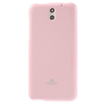 HTC Desire 610 rožinis Mercury kieto silikono (TPU) dėklas / Priedai.lt
