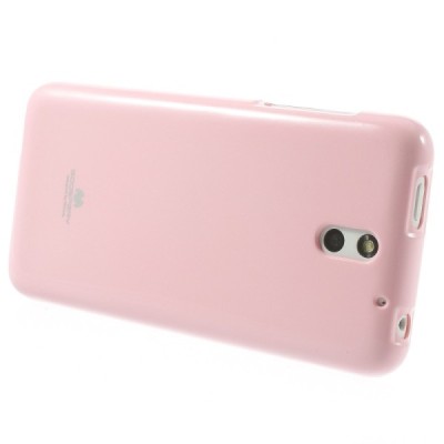 HTC Desire 610 rožinis Mercury kieto silikono (TPU) dėklas / Priedai.lt