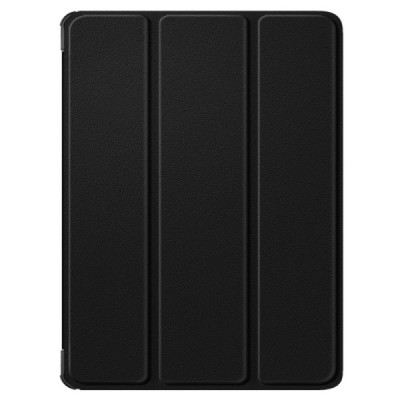 OnePlus Pad Go (Oppo Pad Air 2) atverčiamas juodas odinis dėklas - knygutė | Priedai.lt