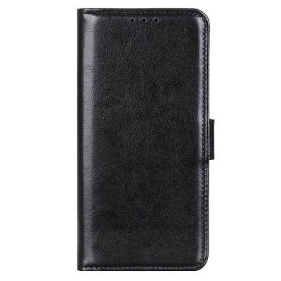 OnePlus 12 atvēramais ādas melns maciņš (maks) | Vacins.lv