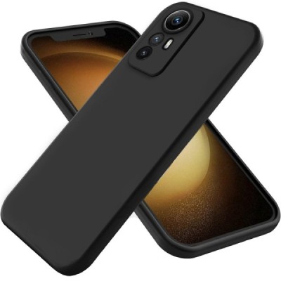 Xiaomi Redmi Note 12S Shell cieta silikona (TPU) apvalks - melns | vacins.lv