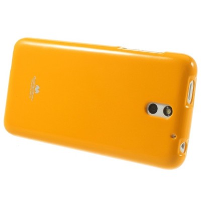 HTC Desire 610 geltonas Mercury kieto silikono (TPU) dėklas / Priedai.lt