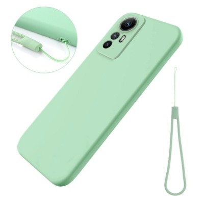 Xiaomi Redmi Note 12S Shell cieta silikona (TPU) apvalks - zaļš | Vacins.lv