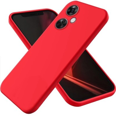 OnePlus Nord CE 3 Lite 5G Shell cieta silikona (TPU) apvalks - sarkans | vacins.lv