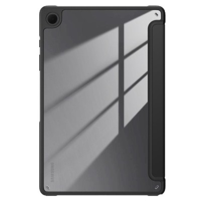 Samsung Galaxy Tab A9+ „Deluxe“ atvēramais melns maciņš | Vacins.lv