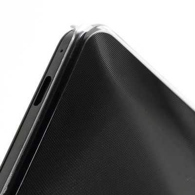 HTC One M7 plastmasas cd stila melns apvalks / vacins.lv