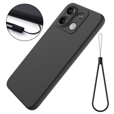 Xiaomi Redmi Note 13 5G Shell cieta silikona (TPU) apvalks - melns | vacins.lv