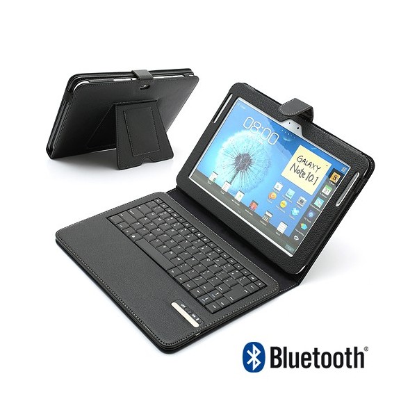 Atverčiamas dėklas su klaviatūra - juodas (Note 10.1)