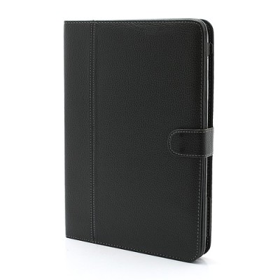 Samsung Galaxy Note 10.1 N8000 atverčiamas juodas odinis dėklas su bluetooth belaide klaviatūra / Priedai.lt