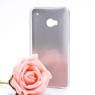 HTC One M7 plastmasas cd stila melns apvalks / vacins.lv