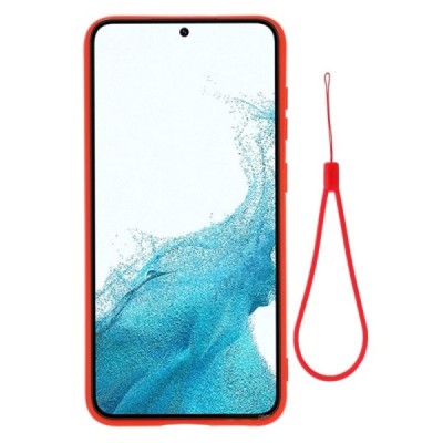 Samsung Galaxy S23 (SM-S911) Shell cieta silikona (TPU) apvalks - sarkans | vacins.lv