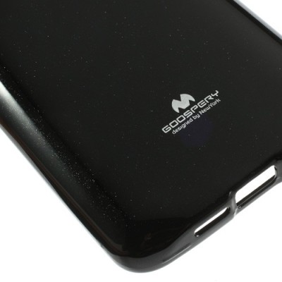 LG G2 D802 Mercury melns cieta silikona (TPU) futrālis / Vacins.lv