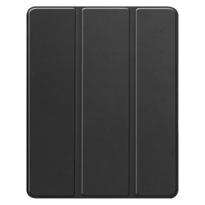 Apple iPad Pro 13 (2025) / 13 (2024) atvēramais melns maciņš - maks ar vietu, kur ielikt stylus | Vacins.lv