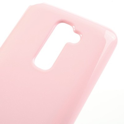 LG G2 D802 rožinis Mercury kieto silikono (TPU) dėklas / Priedai.lt