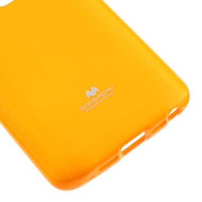 LG G2 D802 geltonas Mercury kieto silikono (TPU) dėklas / Priedai.lt