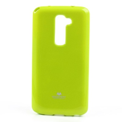 LG G2 D802 žalias Mercury kieto silikono (TPU) dėklas / Priedai.lt