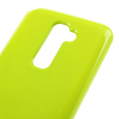 LG G2 D802 žalias Mercury kieto silikono (TPU) dėklas / Priedai.lt