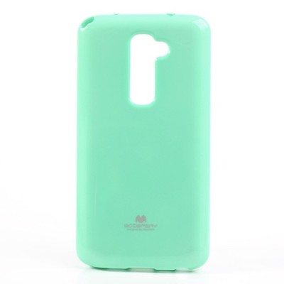 LG G2 D802 mėtinis Mercury kieto silikono (TPU) dėklas / Priedai.lt