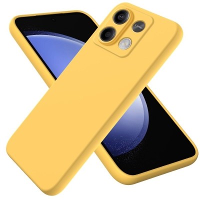 Xiaomi Redmi Note 13 5G Shell cieta silikona (TPU) apvalks - dzeltens | vacins.lv