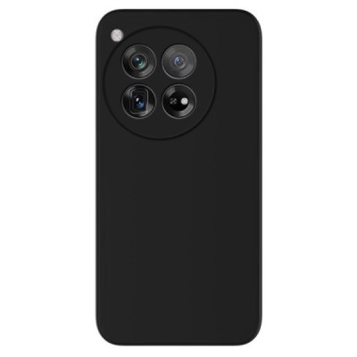 Oneplus 12R / Ace 3 Shell cieta silikona (TPU) apvalks - melns | vacins.lv