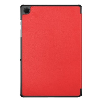 Samsung Galaxy Tab A11+ / A9+ atvēramais sarkans maciņš | Vacins.lv