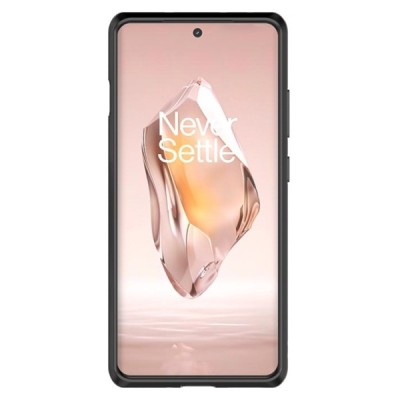 OnePlus 12R (Ace 3) „Kickstand“ pastiprinātas aizsardzības melns apvalks | Vacins.lv