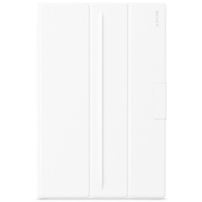 Sony Xperia Tablet Z2 origināls SCR12 atvēramais balts futrālis / Vacins.lv