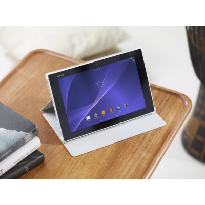 Sony Xperia Tablet Z2 origināls SCR12 atvēramais balts futrālis / Vacins.lv