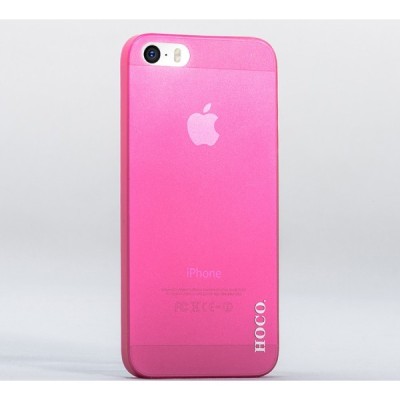 Hoco Thin Apple iPhone 5S rozs dzidrs plastmāsas plāns futrālis / Vacins.lv