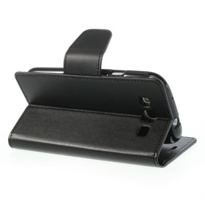 Mercury Sonata atverčiamas Samsung Galaxy S3 i9300 juodas odinis dėklas - piniginė / Priedai.lt