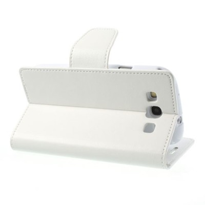 Mercury Sonata atverčiamas Samsung Galaxy S3 i9300 baltas odinis dėklas - piniginė / Priedai.lt