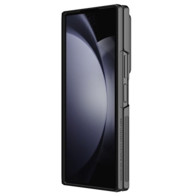 Samsung Galaxy Fold6 5G (SM-F956B) „Nillkin“ CamShield Kickstand melns apvalks | vacins.lv