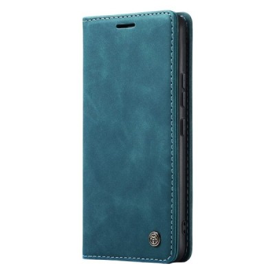 Xiaomi 14 Ultra CaseMe Retro solīds atvēramais ādas zaļš maciņš - maks | Vacins.lv