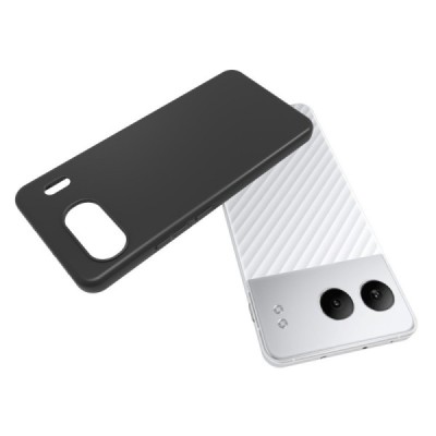 OnePlus Nord 4 cieta silikona (TPU) melns apvalks | Vacins.lv