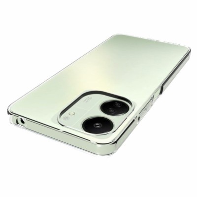 Xiaomi Redmi 13C, 13R 5G, Poco C65 4G, Poco M6 5G kieto silikono TPU skaidrus dėklas - nugarėlė | Priedai.lt
