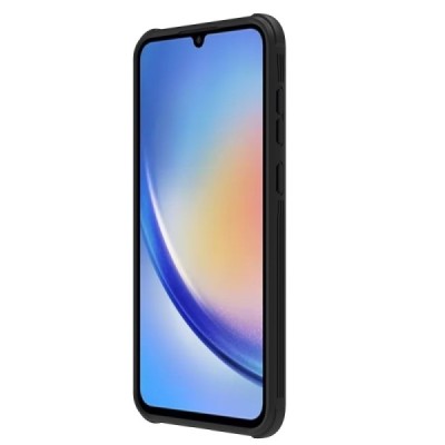 Samsung Galaxy A35 „Nillkin“ CamShield Pro juodas dėklas, nugarėlė su kameros apsauga | Priedai.lt