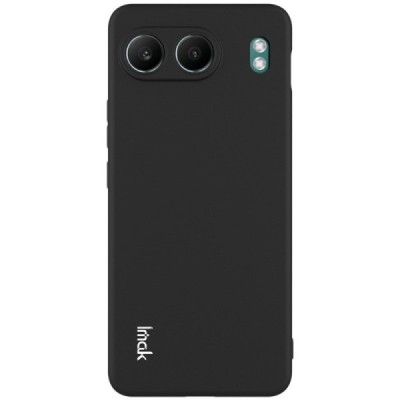 OnePlus Nord 4 "Imak" cieta silikona (TPU) melns apvalks | vacins.lv