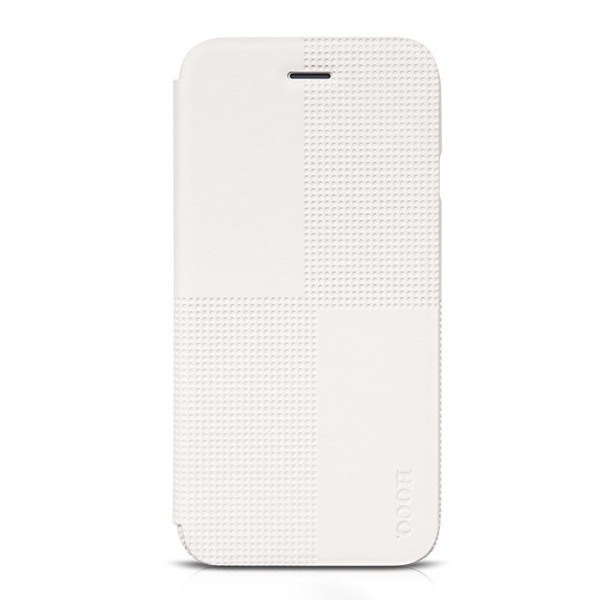„HOCO“ Crystal Fashion atvēramais futrālis - balts (iPhone 6 / 6s)