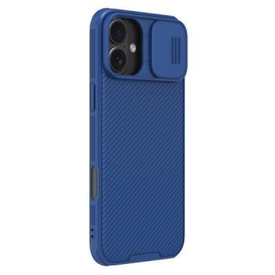Apple iPhone 16 "Nillkin" CamShield Pro Magnetic zils apvalks | vacins.lv
