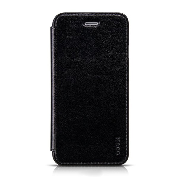 „HOCO“ Crystal Classic atverčiamas dėklas - juodas (iPhone 6 / 6s)