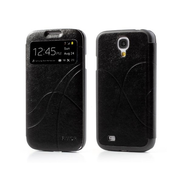 „Fimor“ Feitian atverčiamas dėklas - juodas (Galaxy S4)