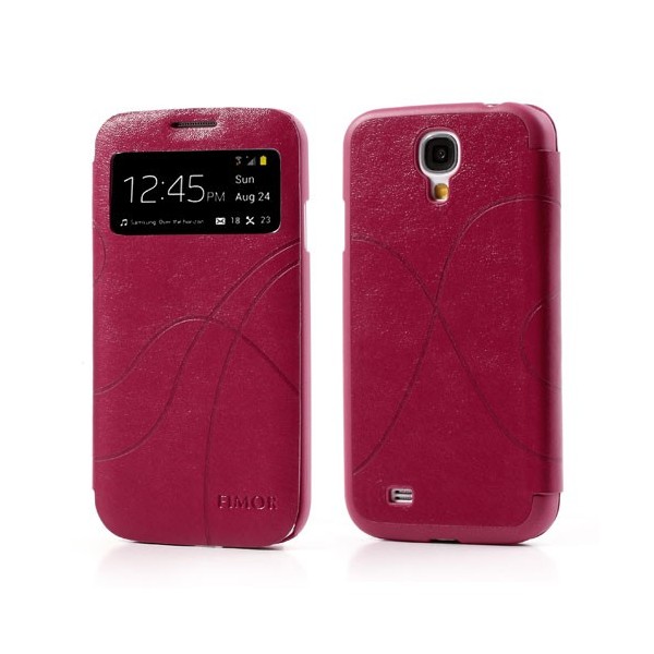 „Fimor“ Feitian atverčiamas dėklas - rožinis (Galaxy S4)