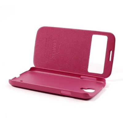 „Fimor“ Feitian atverčiamas rožinis Samsung Galaxy S4 i9505 dėklas - knygutė / Priedai.lt