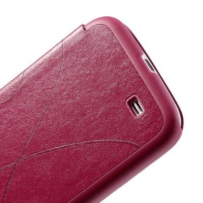 „Fimor“ Feitian atverčiamas rožinis Samsung Galaxy S4 i9505 dėklas - knygutė / Priedai.lt