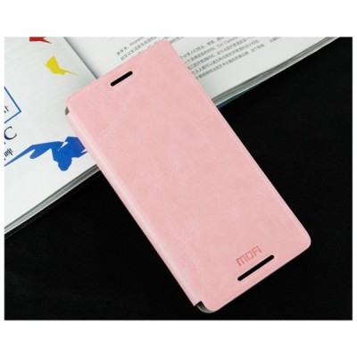 „Mofi“ Rui serijos Sony Xperia Z3 rožinės odinis atverčiamas dėklas / Priedai.lt