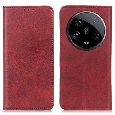 Xiaomi 14 Ultra "Split" sērijas sarkans atvērams maciņš, maks | Vacins.lv