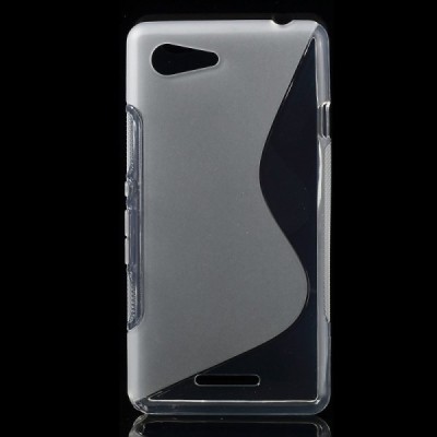 Sony Xperia E3 dzidrs cieta silikona futrālis / Vacins.lv