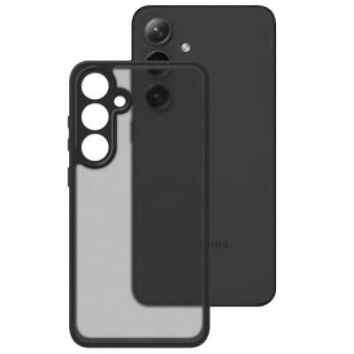 Samsung Galaxy S24 FE „Imak“ kieto silikono TPU matinis tamsintas dėklas - nugarėlė | Priedai.lt