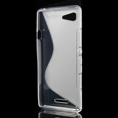 Sony Xperia E3 dzidrs cieta silikona futrālis / Vacins.lv